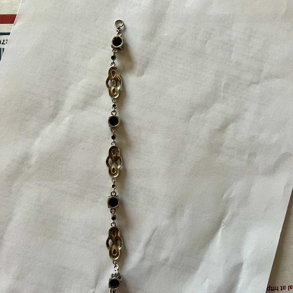 Elegant Black and silverWomen's Bracelet